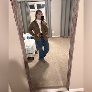 Brown Quilted Jacket